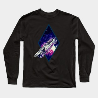 B5 - Last Best Hope for Peace - Space Station -  Black - Sci-Fi Long Sleeve T-Shirt